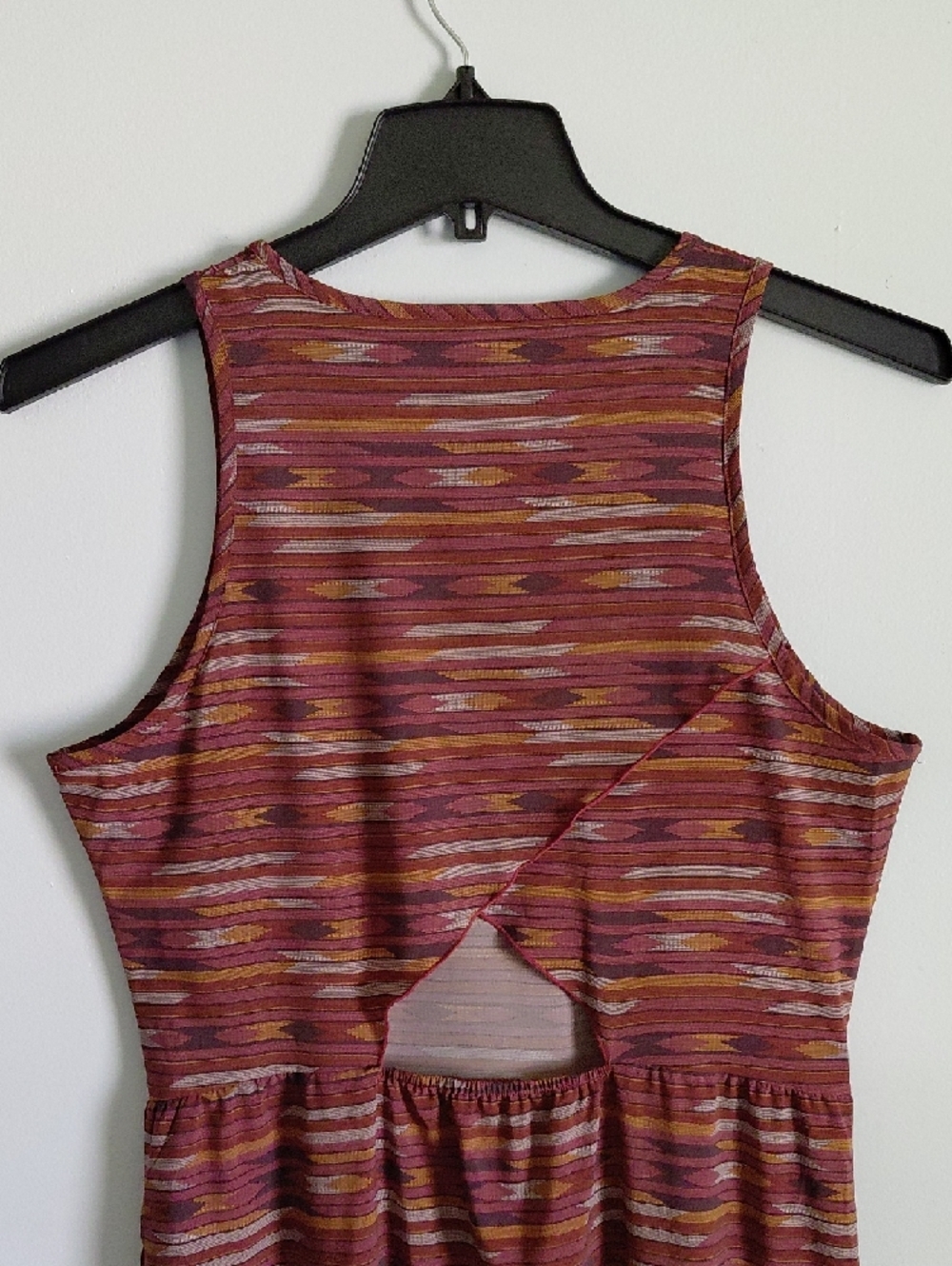 Toad&Co Sunkissed Maxi Dress Striped Aztec Southwestern - Picture 11 of 15